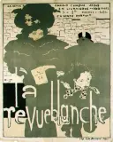 Pierre Bonnard, Afisz La Revue Blanche, litografia, papier