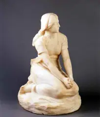 Henri Chapu, Joanna d`Arc, alabaster