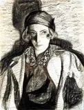 Stanisław Ignacy Witkiewicz, Portret E. Dunin-Borkowskiej/Portret mężczyzny