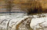 Michał Gorstkin-Wywiórski, Pejzaż zimowy