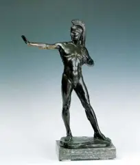 Achaj by Richard Georg Schnauder, brąz patynowany, sold Dec 1999