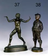 Fritz Koelle, Tancerka (37), brąz patynowany