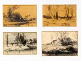 Roman Kochanowski, Zespół współoprawnych rysunków, ołówek, papier