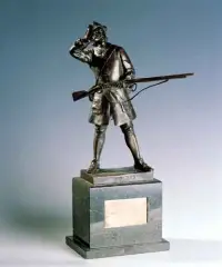 Curt Gitschman, Rok 1720, brąz patynowany