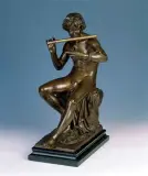 Adolf Martial Thabard, Pan, brąz patynowany