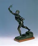Carl Maria Kruse, Maratończyk, brąz patynowany