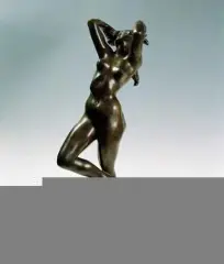 Tańcząca z kastanietami by Jef (Josef Maria Thomas) Lambeaux, brąz patynowany, sold Mar 1999