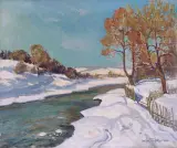 Stephan Filipkiewicz, Potok zimą