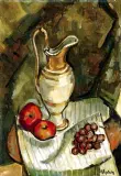 Henri Epstein, Martwa natura z dzbanem i owocami