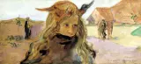 Tęsknota by Vlastimil Hofman, olej, tektura, sold Dec 1998