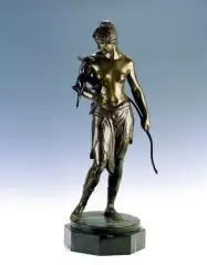 Gerhard Janensch, Diana z sarenką, brąz patynowany
