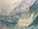 Stanisław Masłowski, Widok na Morskie Oko i Czarny Staw