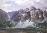 Aleksander Mroczkowski, Morskie Oko, olej, płótno