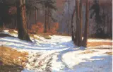 Michał Gorstkin-Wywiórski, Las zimą