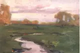 Jan Stanisławski, Pejzaż jesienny ze strumieniem