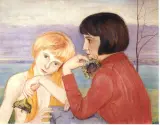 Koniec lata by Vlastimil Hofman, olej, tektura, offered Mar 1997