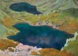 Stanisław Ignacy Witkiewicz, HIŃCZOWE STAWY, 1907, olej, płótno
