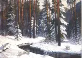 Konstanty Mackiewicz, Zima w lesie