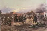 Leonard Wintorowski, Pogoń ułanów za Kozakami