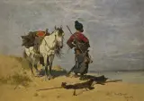 Józef Brandt, Kozak u przewozu