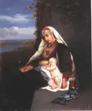 Jarosław Cermak, Księżniczka Wschodu, olej, deska