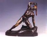 Rudolf Kaesbach, Gladiator, brąz patynowany