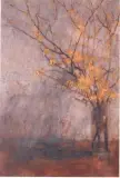 Forsycje w wazonie by Alfons Karpiński, olej, tektura, sold Oct 1996