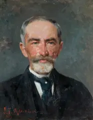 Tadeusz Ajdukiewicz, PORTRET ARCYKSIĘCIA KAROLA HABSBURGA, ok. 1910, olej, deska