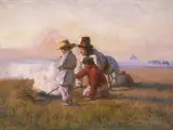 Józef Chełmoński, Pastuszkowie przy ognisku