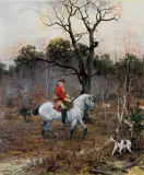 Alfred Wierusz-Kowalski, Na polowaniu