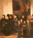 Ludwik Żmigrodzki, Rekolekcje, olej, płótno