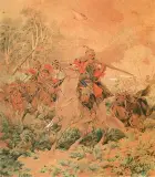 Juliusz Kossak, Potyczka - epizod z wojen kaukaskich