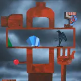 Shane Cotton, Shelf, acrylic on canvas