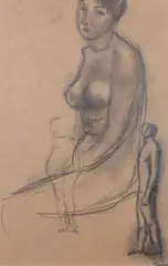Mario Sironi, STUDI DI FIGURE (c.1923)