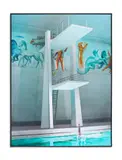 Albert Watson, SILVIA MURIANNI DIVER MOSAIC POOL OF THE FORO ITALICO, photograph
