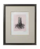 René Magritte, LA FOLIE ALMAYER (DALLA CARTELLA LE LIEN DE PAILLE), print (other)