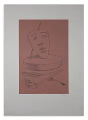 Man Ray, DA LES SIX MASQUES VOYANTS, print (other)