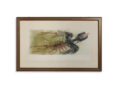Wifredo Lam, OISEAU FERRAILLE, print (other)