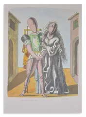 ETTORE E ANDROMACA II by Giorgio de Chirico, print (other), sold Apr 2026
