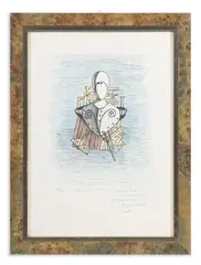 IL TROVATORE CON LO SPADINO by Giorgio de Chirico, print (other), sold Apr 2026