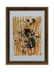 Arman, BURNED VIOLIN, print (other)