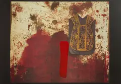 Hermann Nitsch, SENZA TITOLO (UBERMALTE BILD), 1991, print (other)