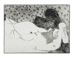 Francesco Clemente, SENZA TITOLO, print (other)