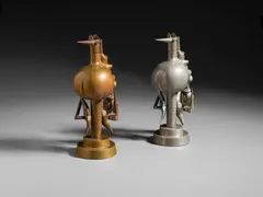 Wifredo Lam, OISEAU DE FEU E OISEAU DE FER, sculpture