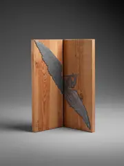 Mario Ceroli, ANGELO VENDICATORE, sculpture