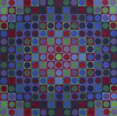 Victor Vasarely, SENZA TITOLO (c.1970)