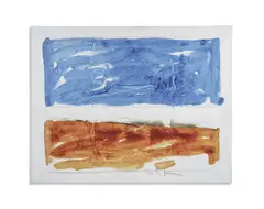 PAESAGGIO ANEMICO (FINE ANNI '70) by Mario Schifano, sold Jun 2026