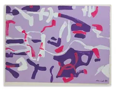 Carla Accardi, VIOLA BIANCO