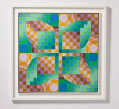 Victor Vasarely, KELLEM, (1987) 1990