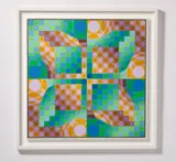 KELLEM, (1987) 1990 by Victor Vasarely, sold Apr 2026